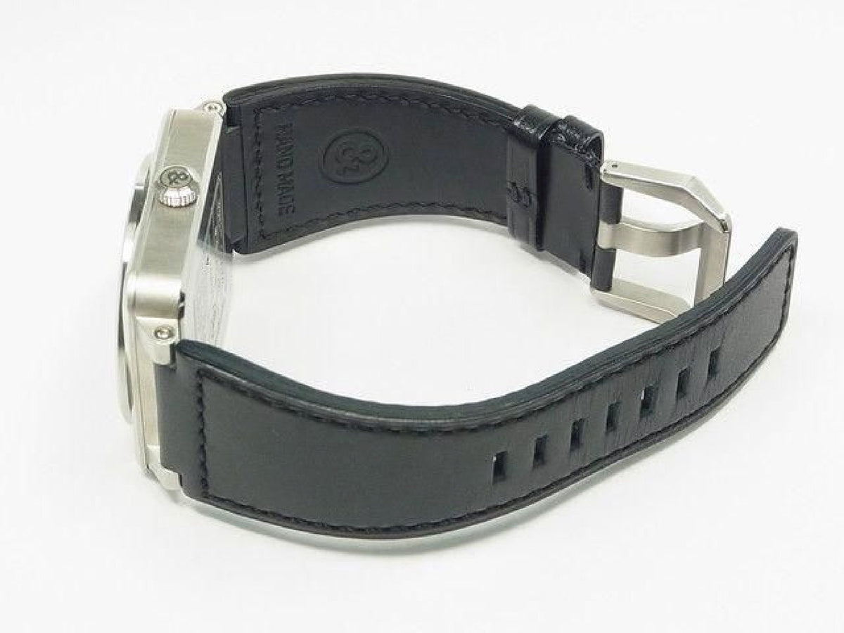 BELL & ROSS BR03-97 Reserv de Marche BR0397-BL-SI/SCA Echte Ware Herrenuhr 192234983 hannari-shop