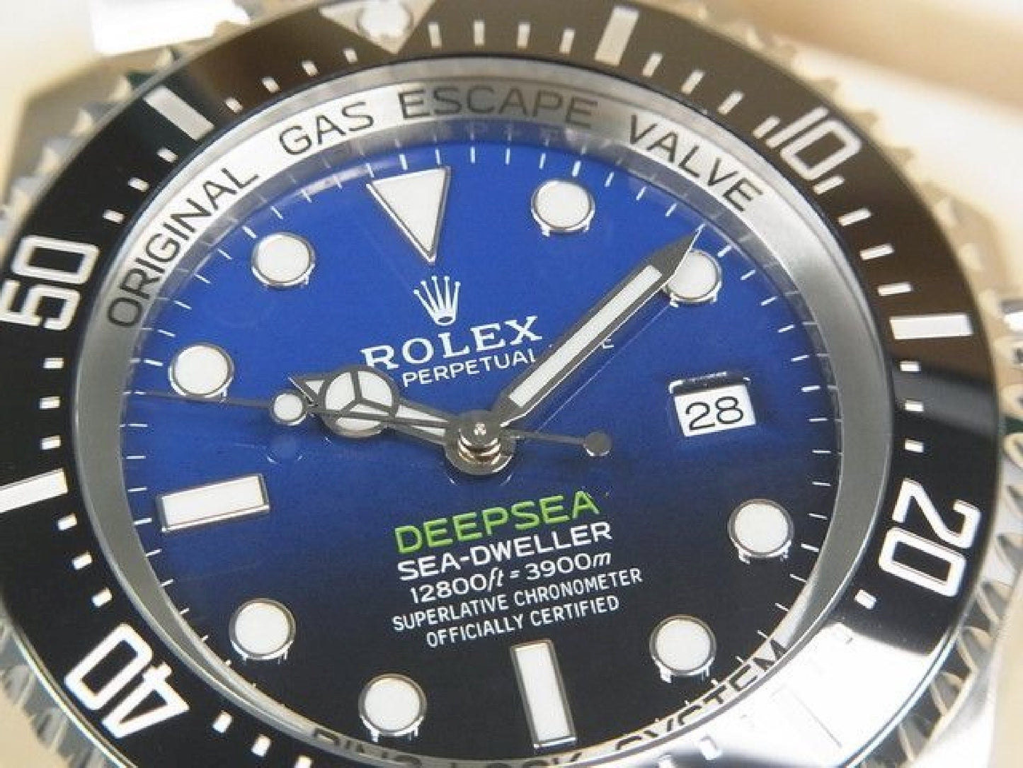 ROLEX Sea-Dweller Deepsea D blue 126660 '18 gekauft Herren 192237184 hannari-shop