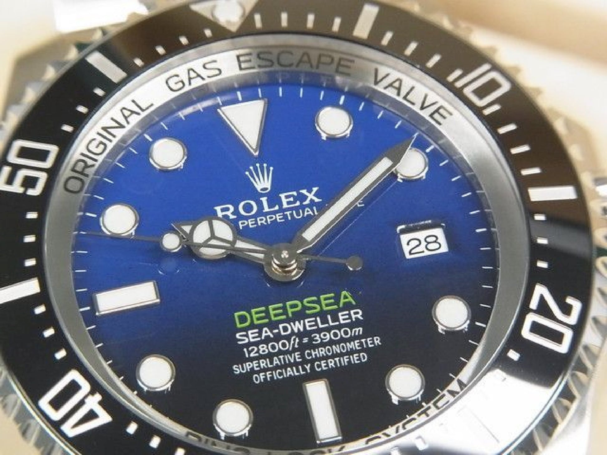 ROLEX Sea-Dweller Deepsea D blue 126660 '18 gekauft Herren 192237184 hannari-shop