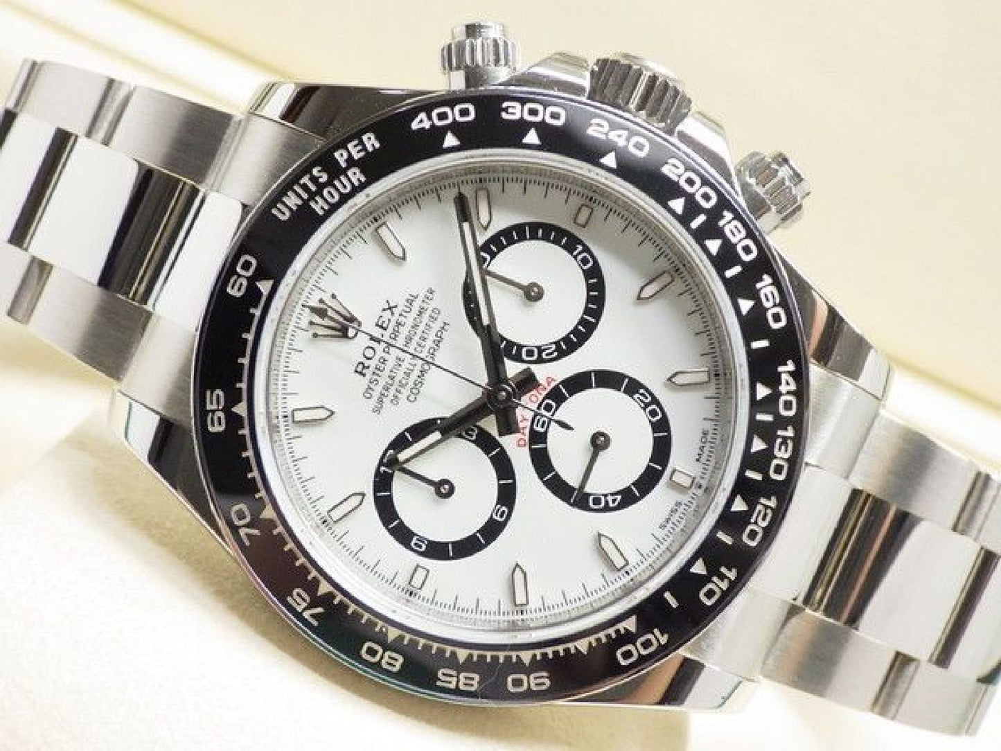 ROLEX Daytona weiße Zifferblatt 126500LN unbenutzt '25 Herren 192300185 hannari-shop