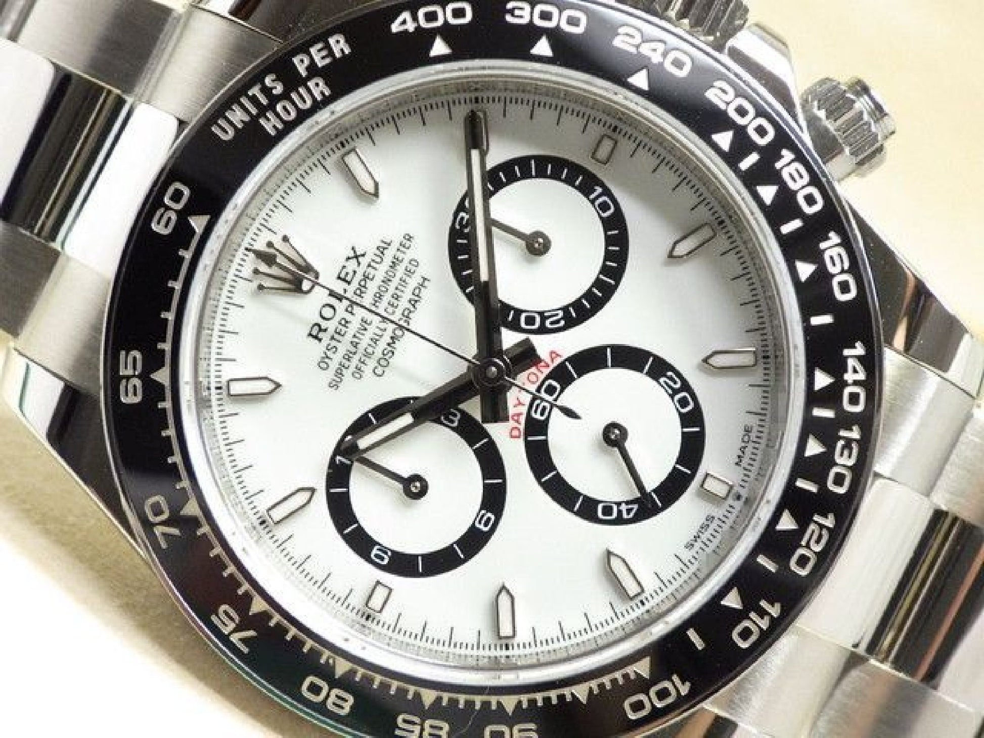 ROLEX Daytona weiße Zifferblatt 126500LN unbenutzt '25 Herren 192300185 hannari-shop