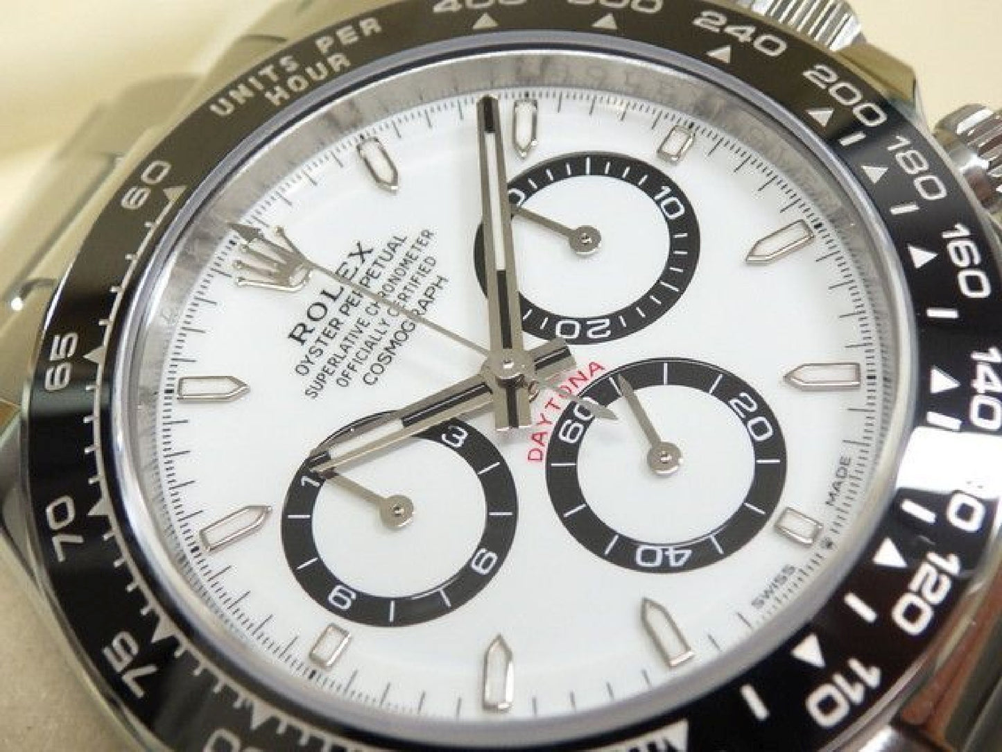 ROLEX Daytona weiße Zifferblatt 126500LN unbenutzt '25 Herren 192300185 hannari-shop