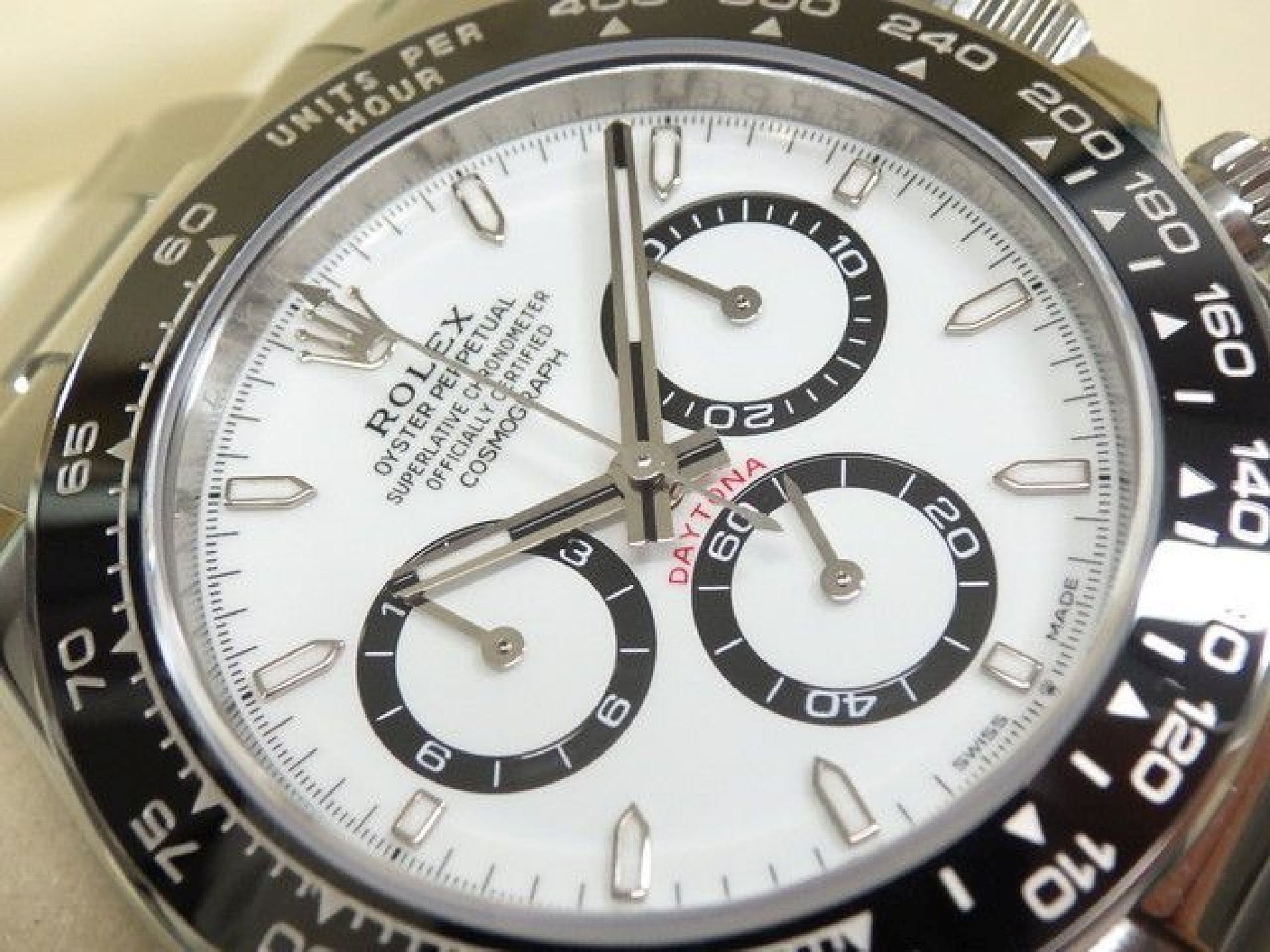 ROLEX Daytona weiße Zifferblatt 126500LN unbenutzt '25 Herren 192300185 hannari-shop