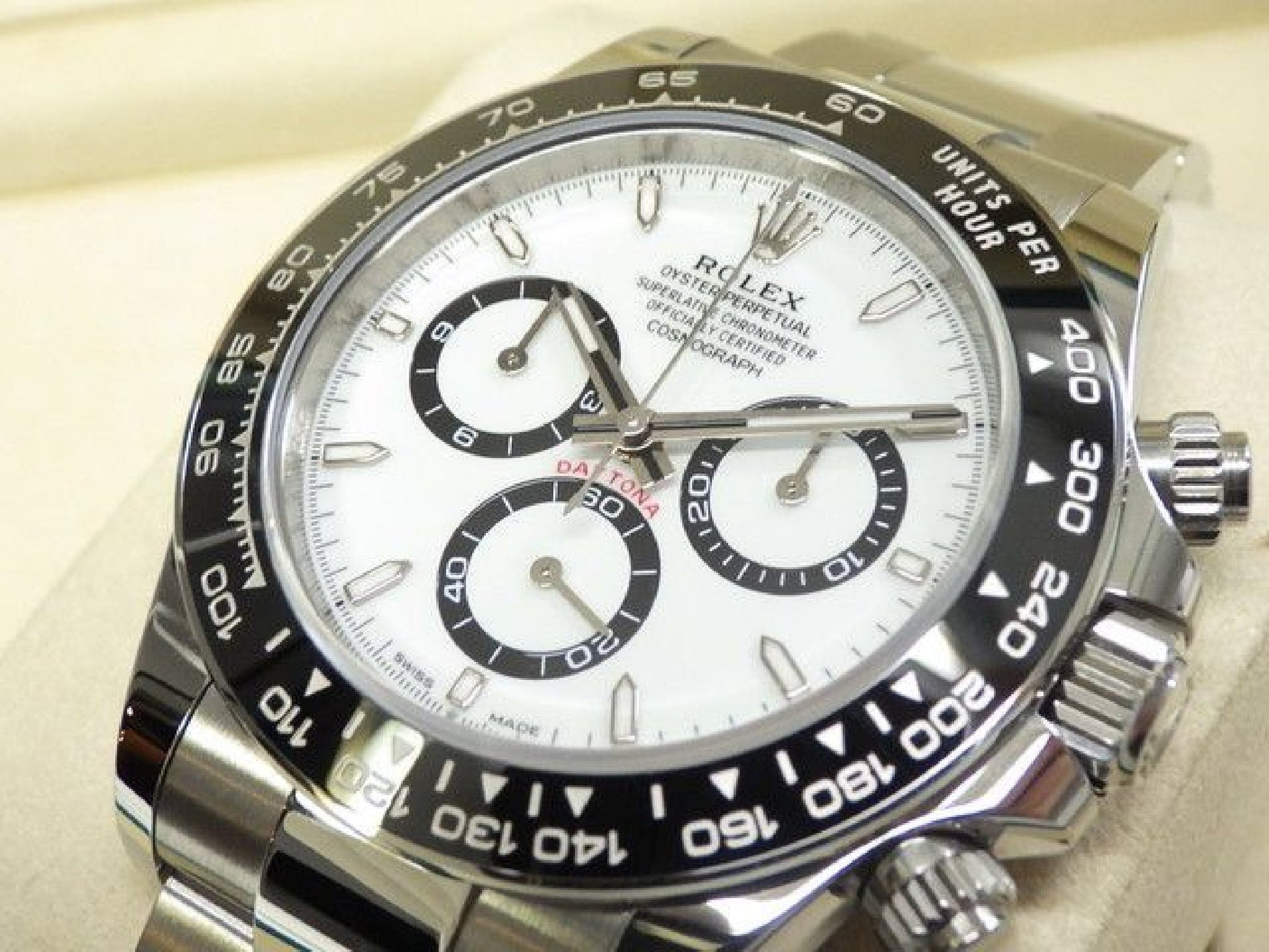 ROLEX Daytona weiße Zifferblatt 126500LN unbenutzt '25 Herren 192300185 hannari-shop