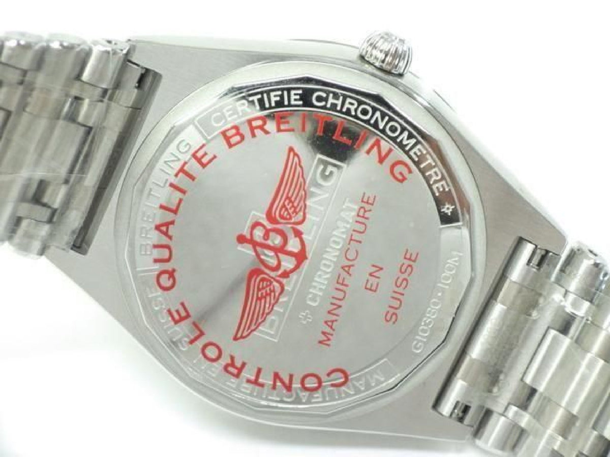 BREITLING Chrono Mat Automatic 36 Zifferblatt in Eisblau G10380591C1G1 Herren 192398303 hannari-shop