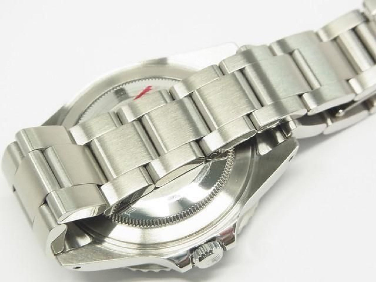 ROLEX GMT MasterII schwarze Lünette 16710 P Serie Herren 192410766 hannari-shop