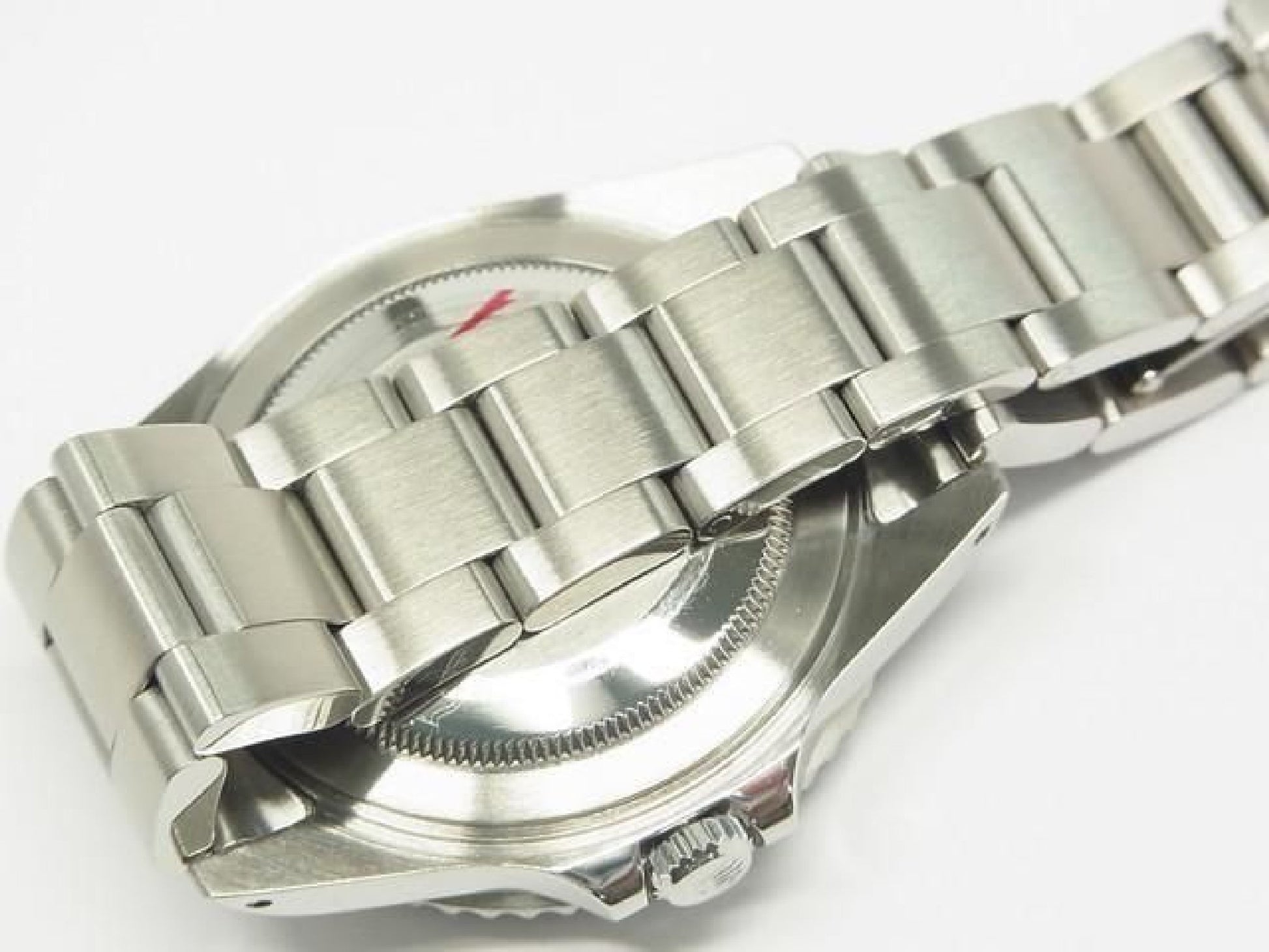 ROLEX GMT MasterII schwarze Lünette 16710 P Serie Herren 192410766 hannari-shop