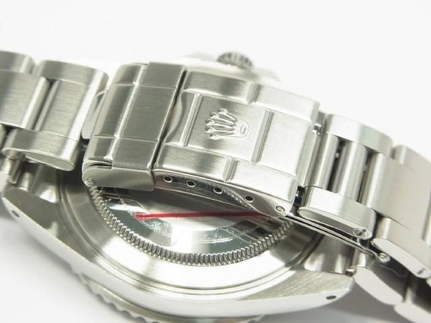 ROLEX GMT MasterII schwarze Lünette 16710 P Serie Herren 192410766 hannari-shop