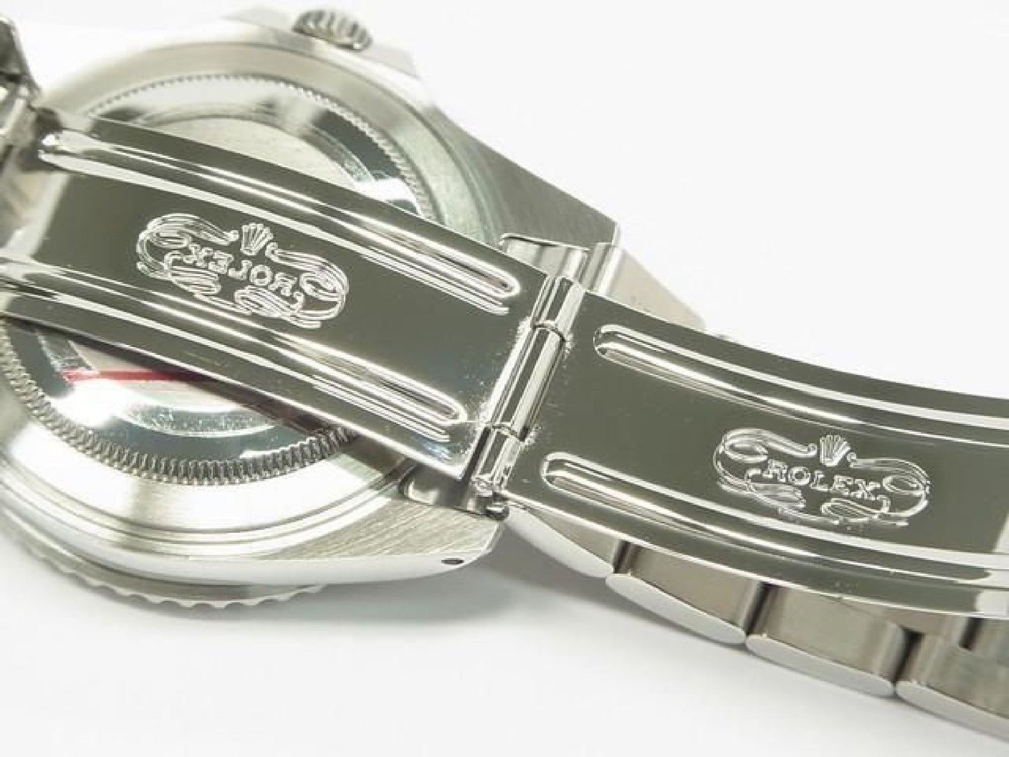 ROLEX GMT MasterII schwarze Lünette 16710 P Serie Herren 192410766 hannari-shop