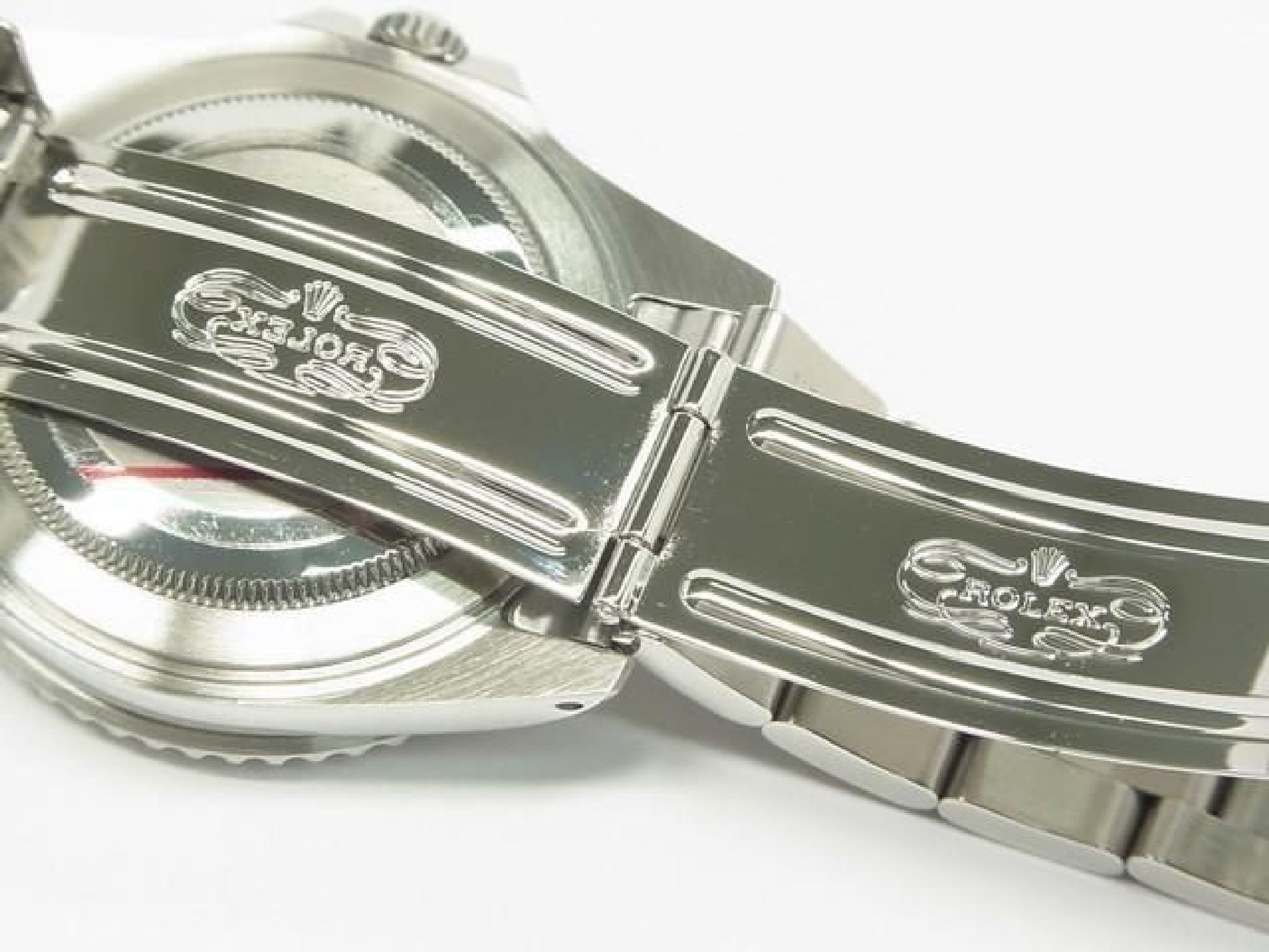 ROLEX GMT MasterII schwarze Lünette 16710 P Serie Herren 192410766 hannari-shop