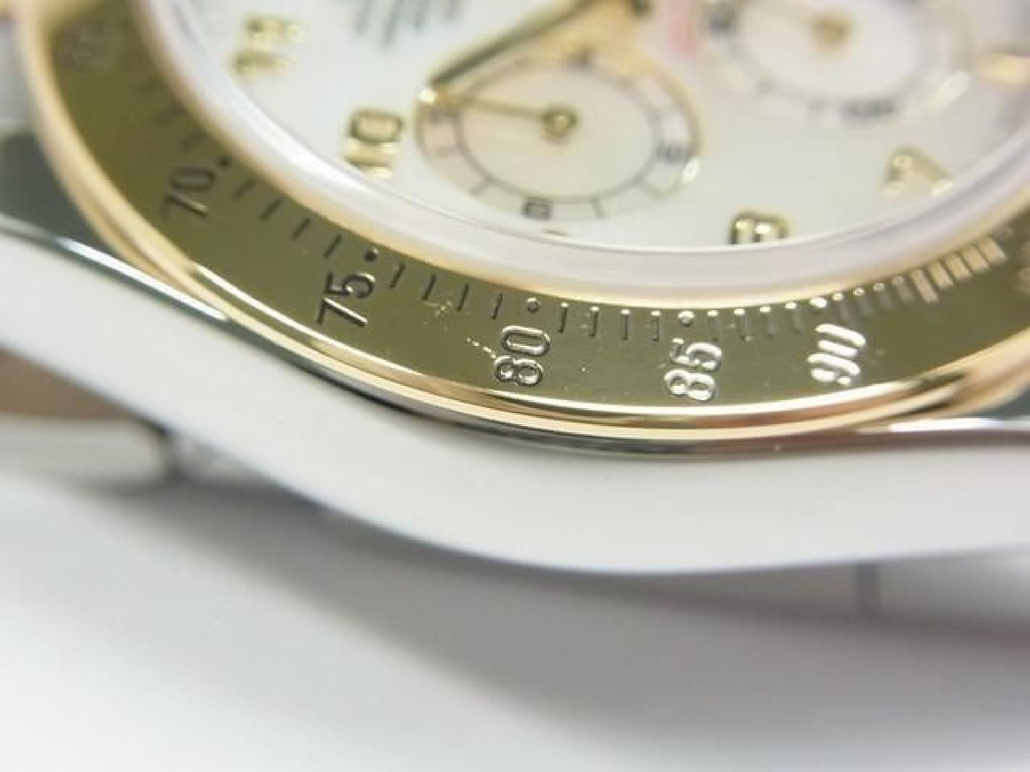 ROLEX Daytona SS xYG Kombination weißes Shell 116523 Y-Serie Herren 192416387 hannari-shop