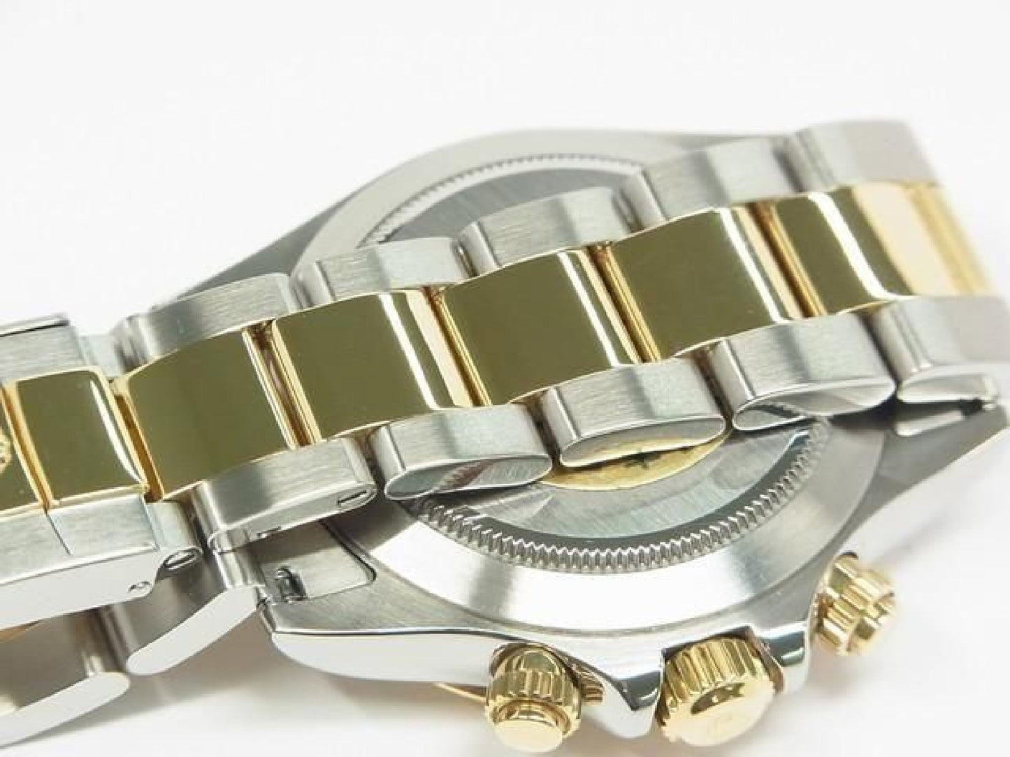 ROLEX Daytona SS xYG Kombination weißes Shell 116523 Y-Serie Herren 192416387 hannari-shop