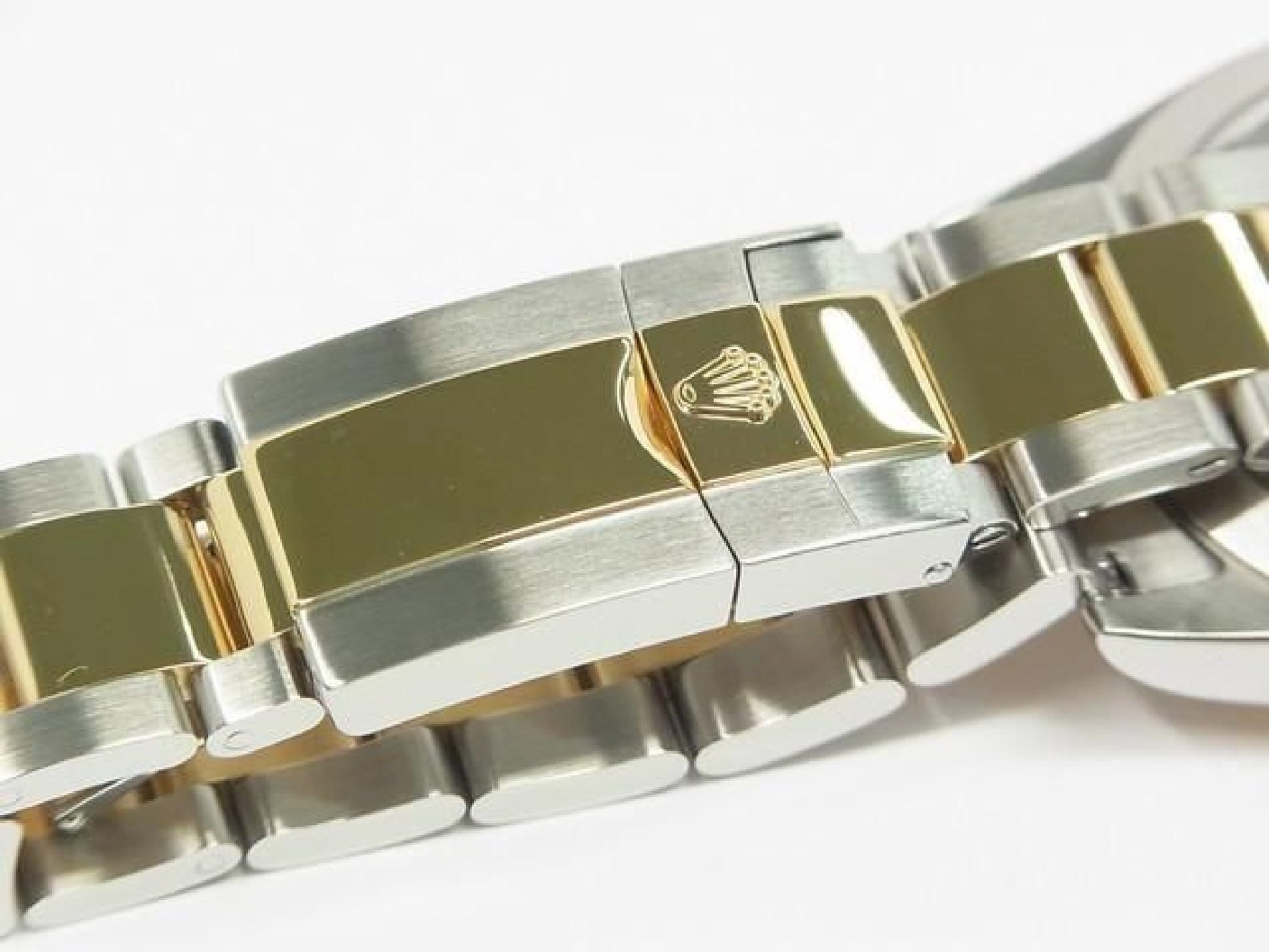 ROLEX Daytona SS xYG Kombination weißes Shell 116523 Y-Serie Herren 192416387 hannari-shop