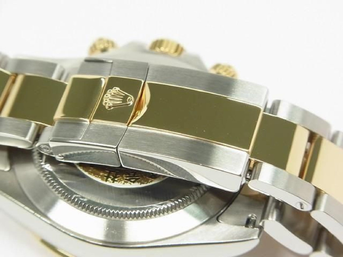 ROLEX Daytona SS xYG Kombination weißes Shell 116523 Y-Serie Herren 192416387 hannari-shop