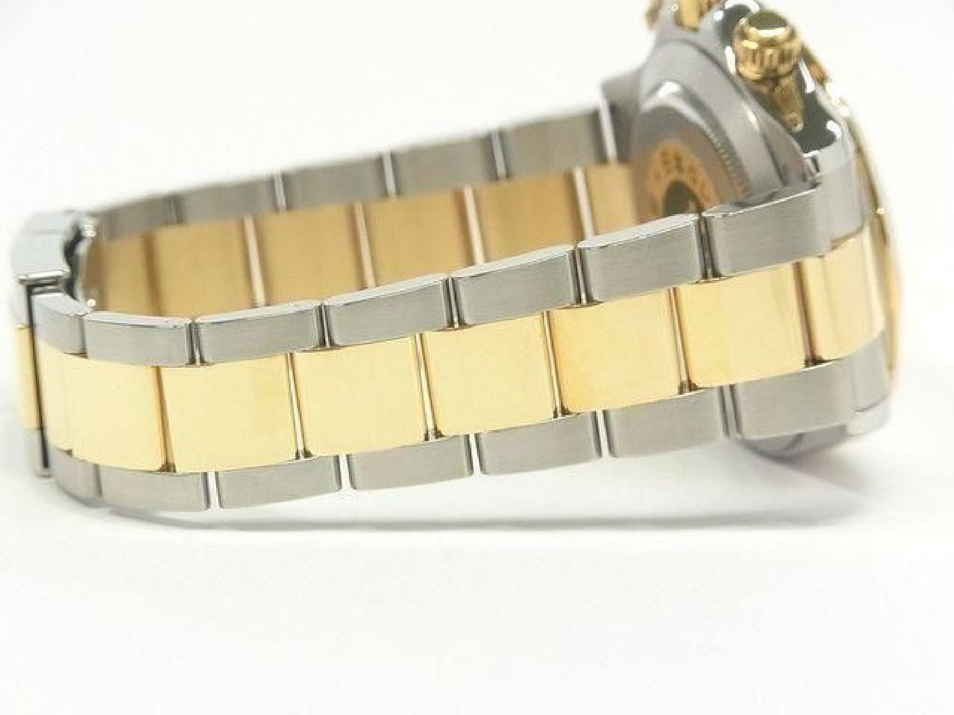 ROLEX Daytona SS xYG Kombination weißes Shell 116523 Y-Serie Herren 192416387 hannari-shop