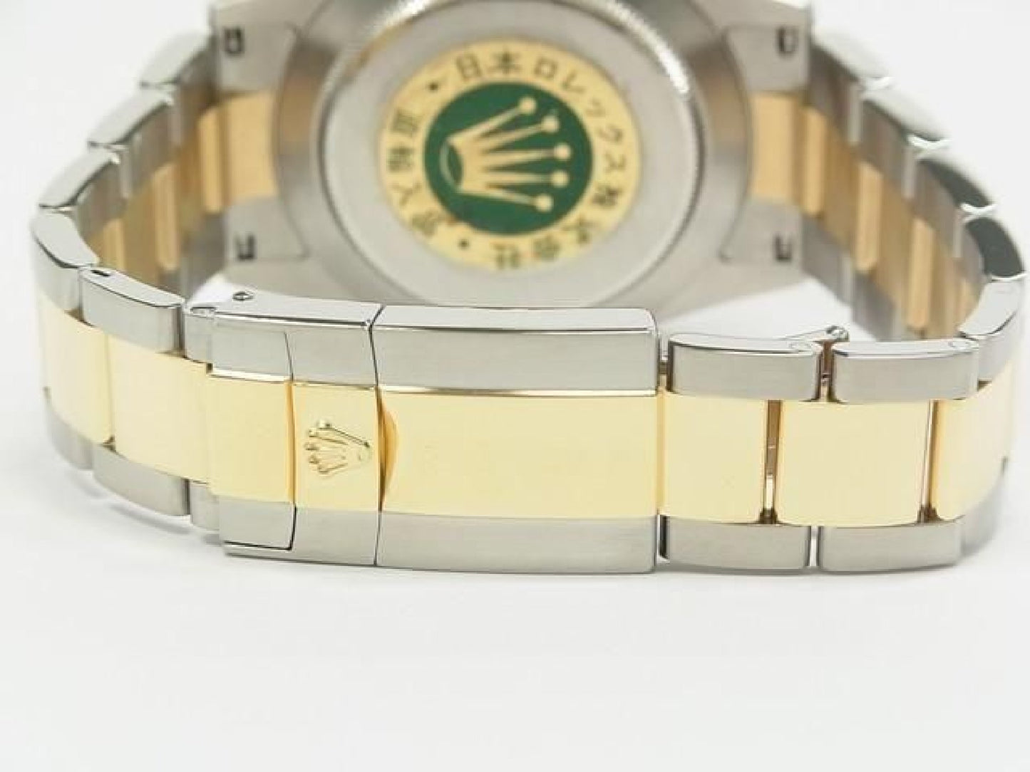 ROLEX Daytona SS xYG Kombination weißes Shell 116523 Y-Serie Herren 192416387 hannari-shop