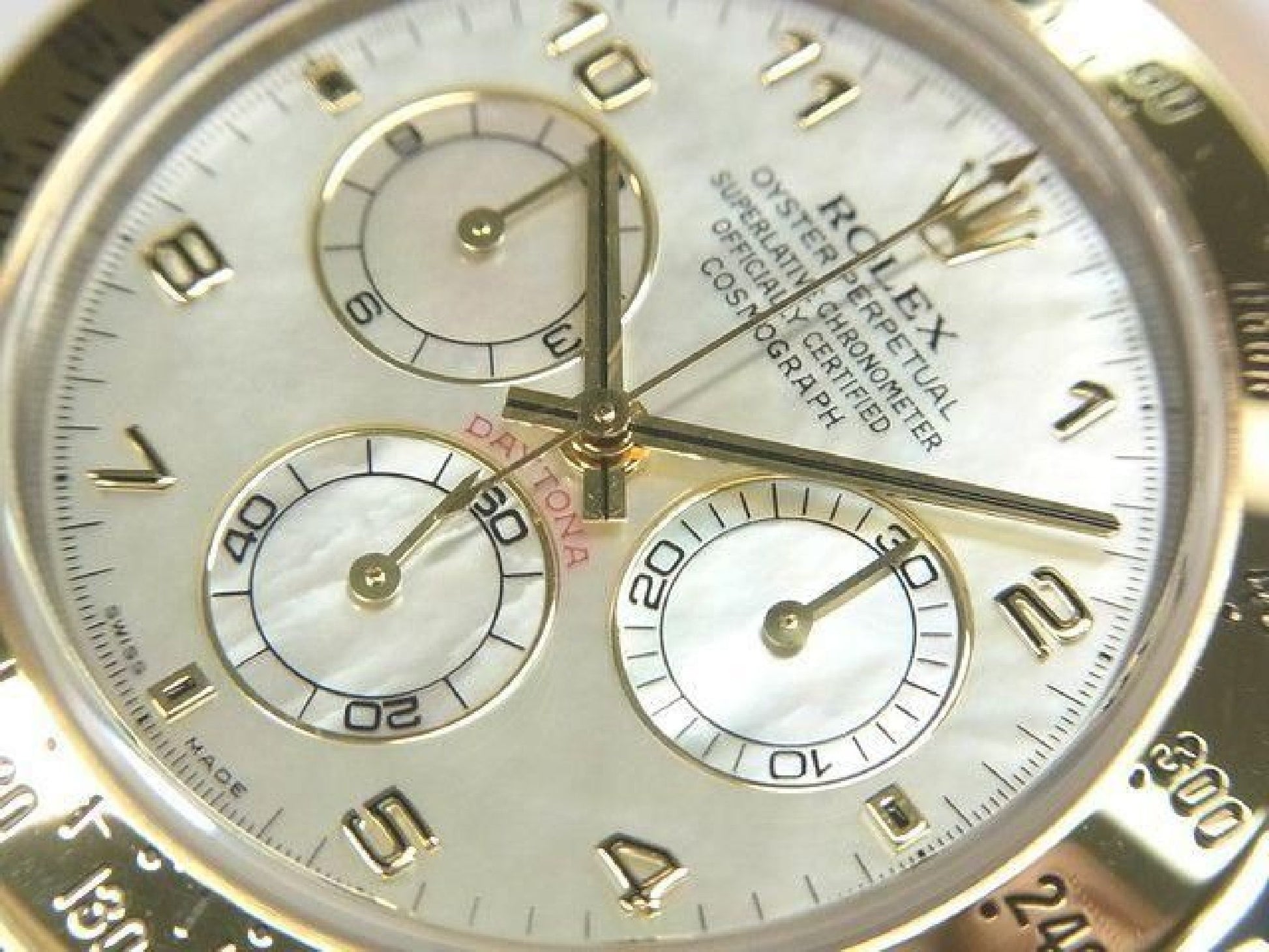 ROLEX Daytona SS xYG Kombination weißes Shell 116523 Y-Serie Herren 192416387 hannari-shop