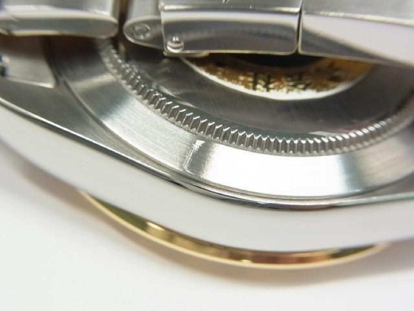 ROLEX Daytona SS xYG Kombination weißes Shell 116523 Y-Serie Herren 192416387 hannari-shop
