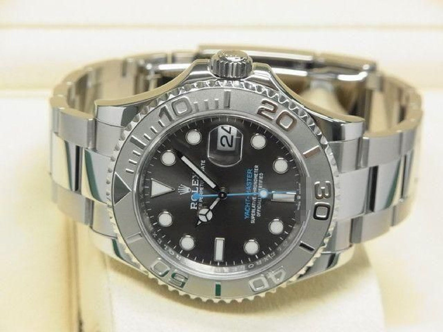 ROLEX YACHT-MASTER 40 dark rhodium 126622 '21 purchased Mens 192472455 hannari-shop