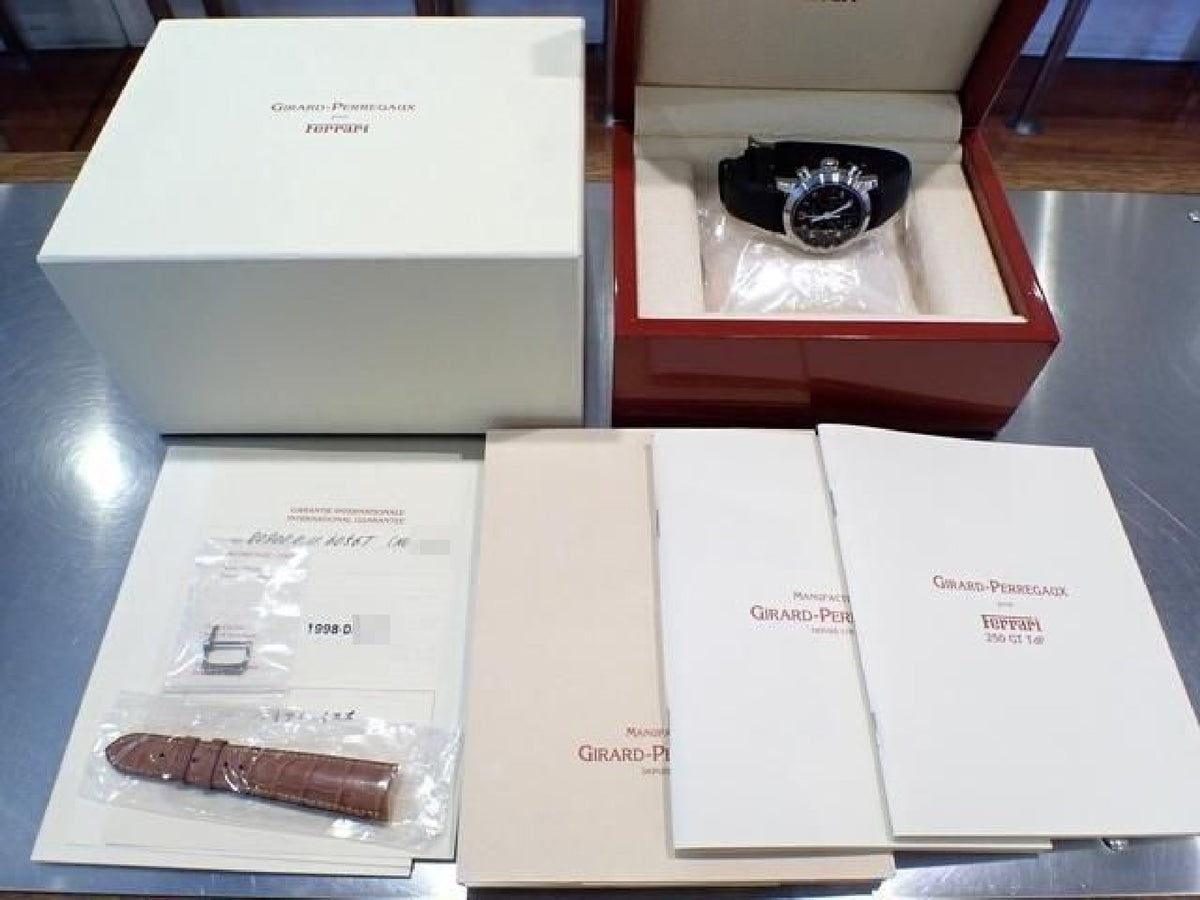 GIRARD PERREGAUX Ferrari Chronograph F250 TR Testarossa Genuine goods Mens 192492860 hannari-shop