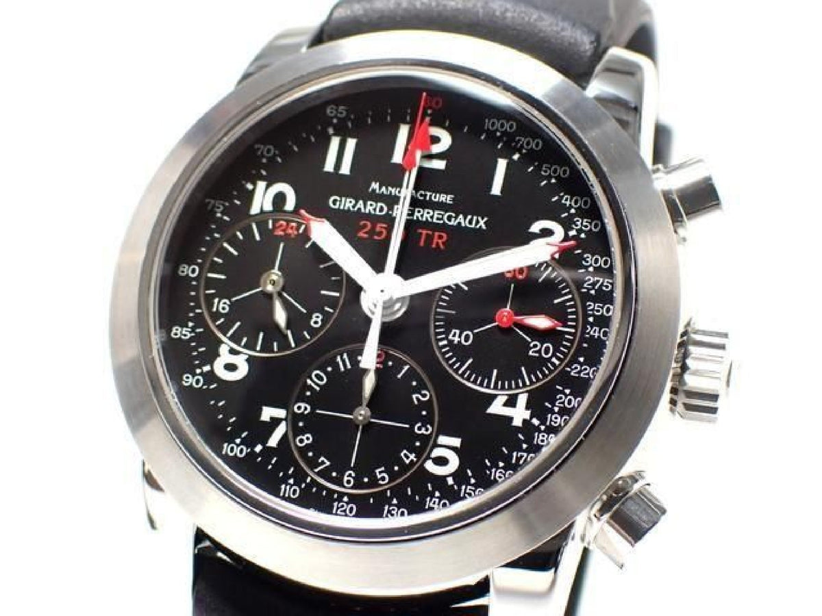 GIRARD PERREGAUX Ferrari Chronograph F250 TR Testarossa Genuine goods Mens 192492860 hannari-shop