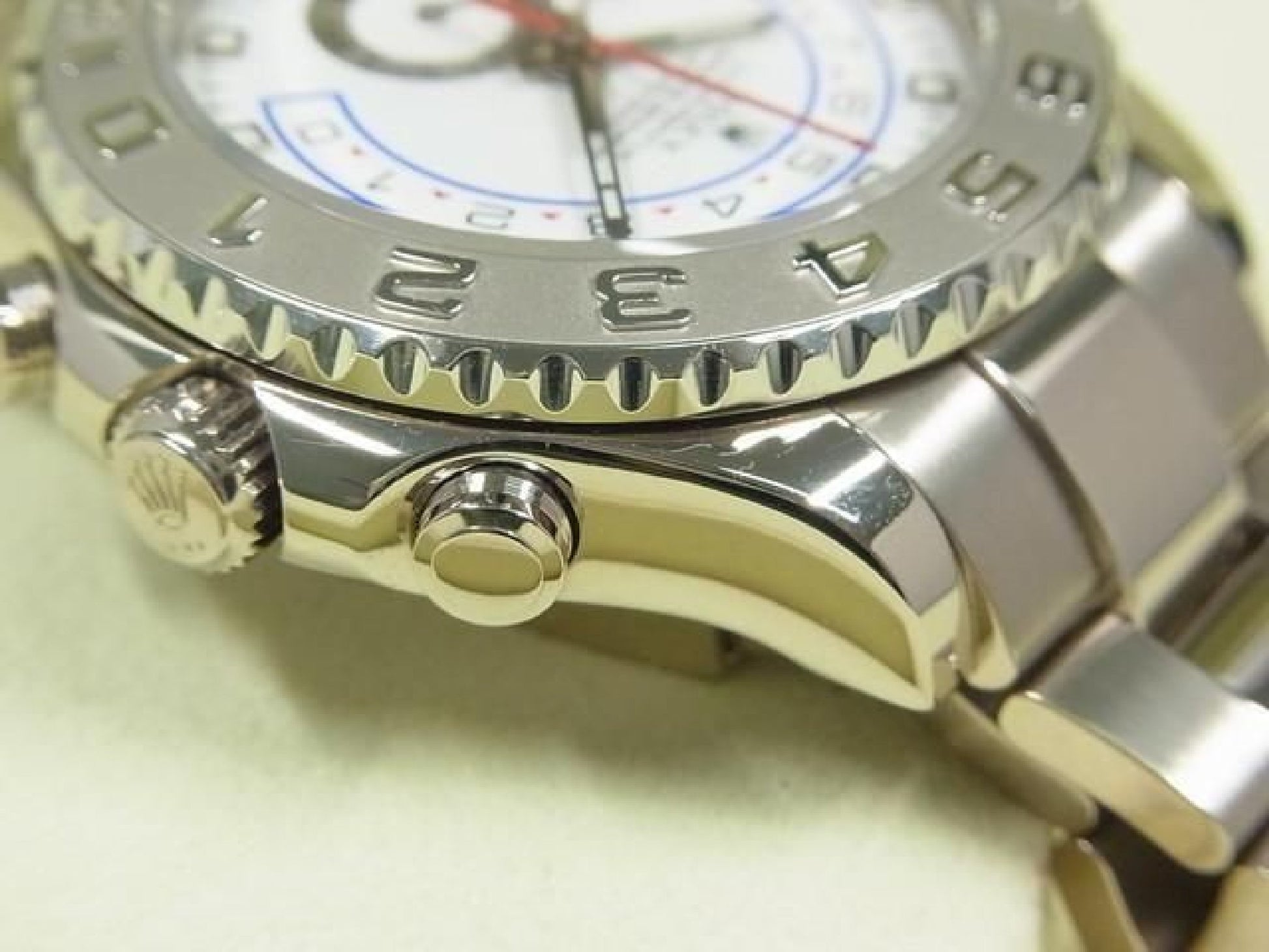 ROLEX YACHT-MASTERII 18K Weißgold 116689 V-Serie, Hersteller-Service durchgeführt, Herren 192503932 hannari-shop
