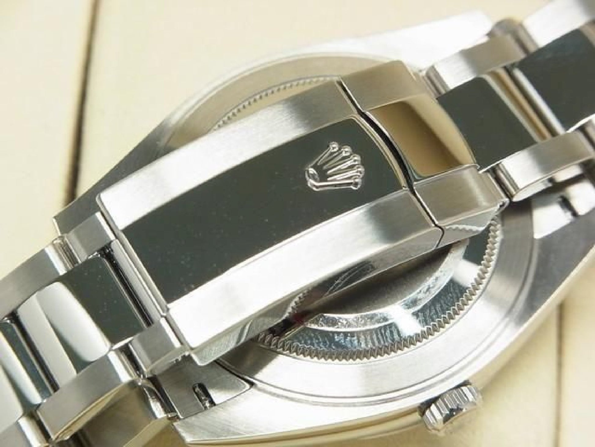 ROLEX Datejust 41 leuchtend schwarz 126300 Oyster-Armband Herren 192524486 hannari-shop