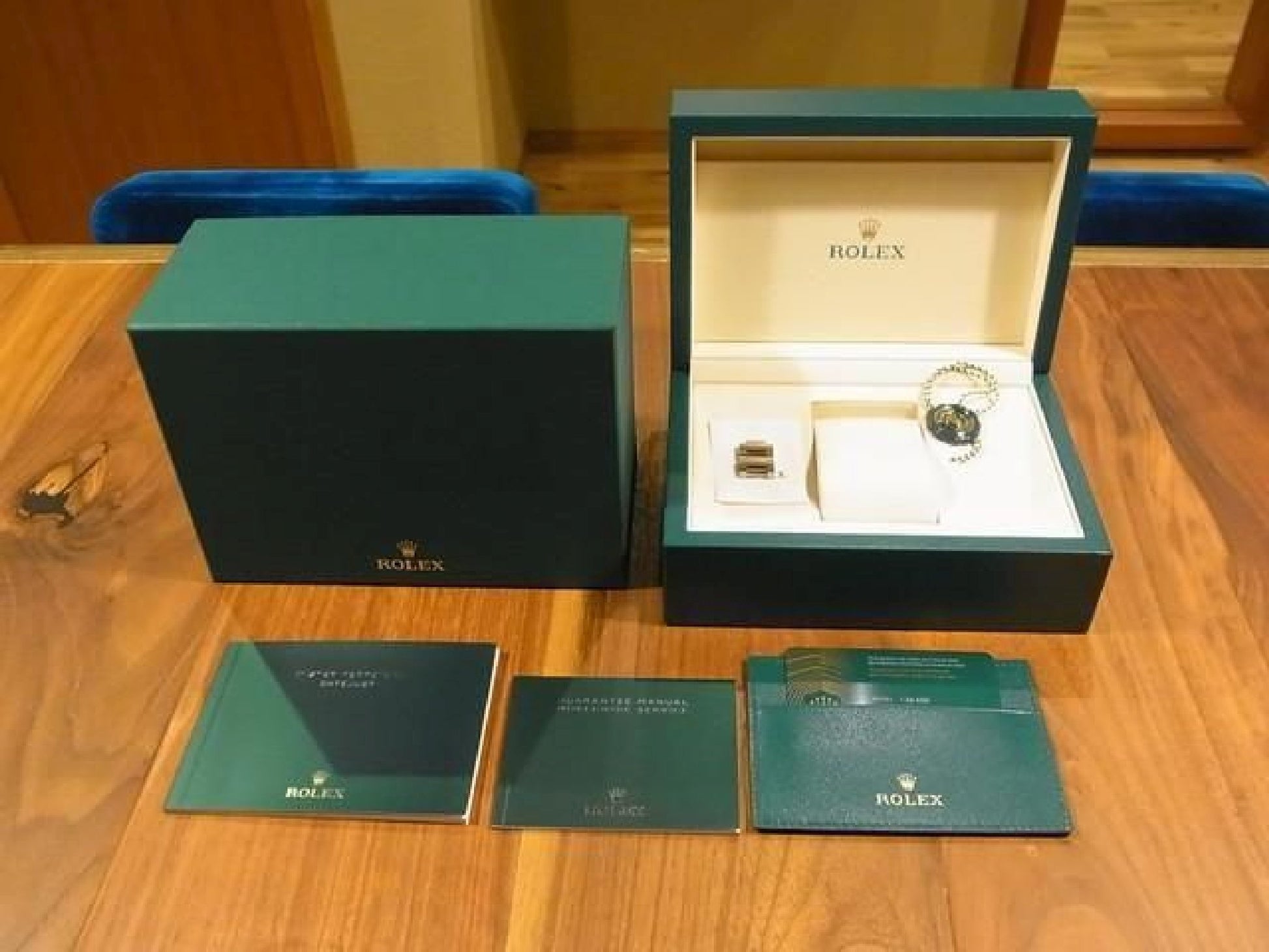 ROLEX Datejust 41 leuchtend schwarz 126300 Oyster-Armband Herren 192524486 hannari-shop