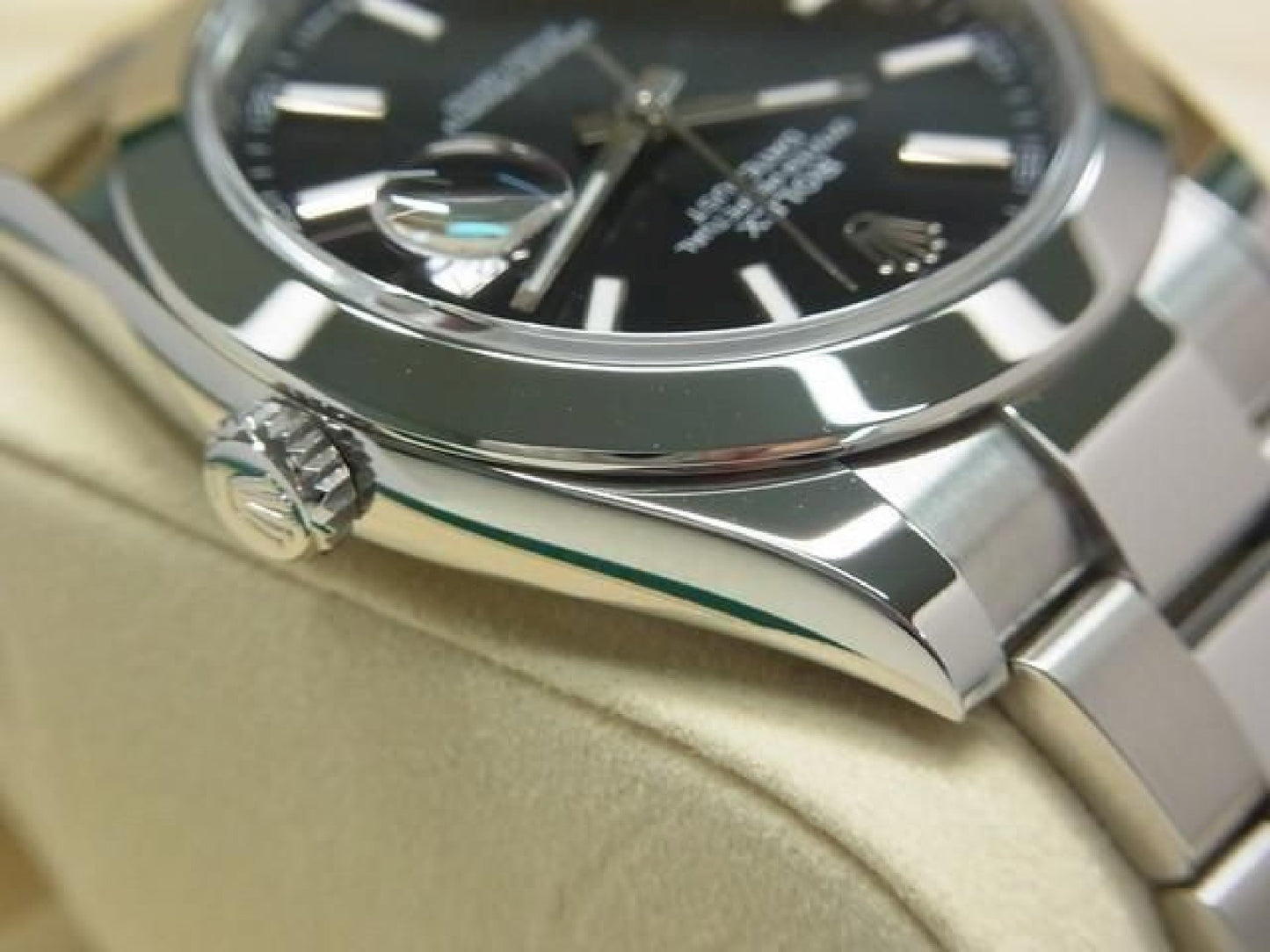 ROLEX Datejust 41 leuchtend schwarz 126300 Oyster-Armband Herren 192524486 hannari-shop