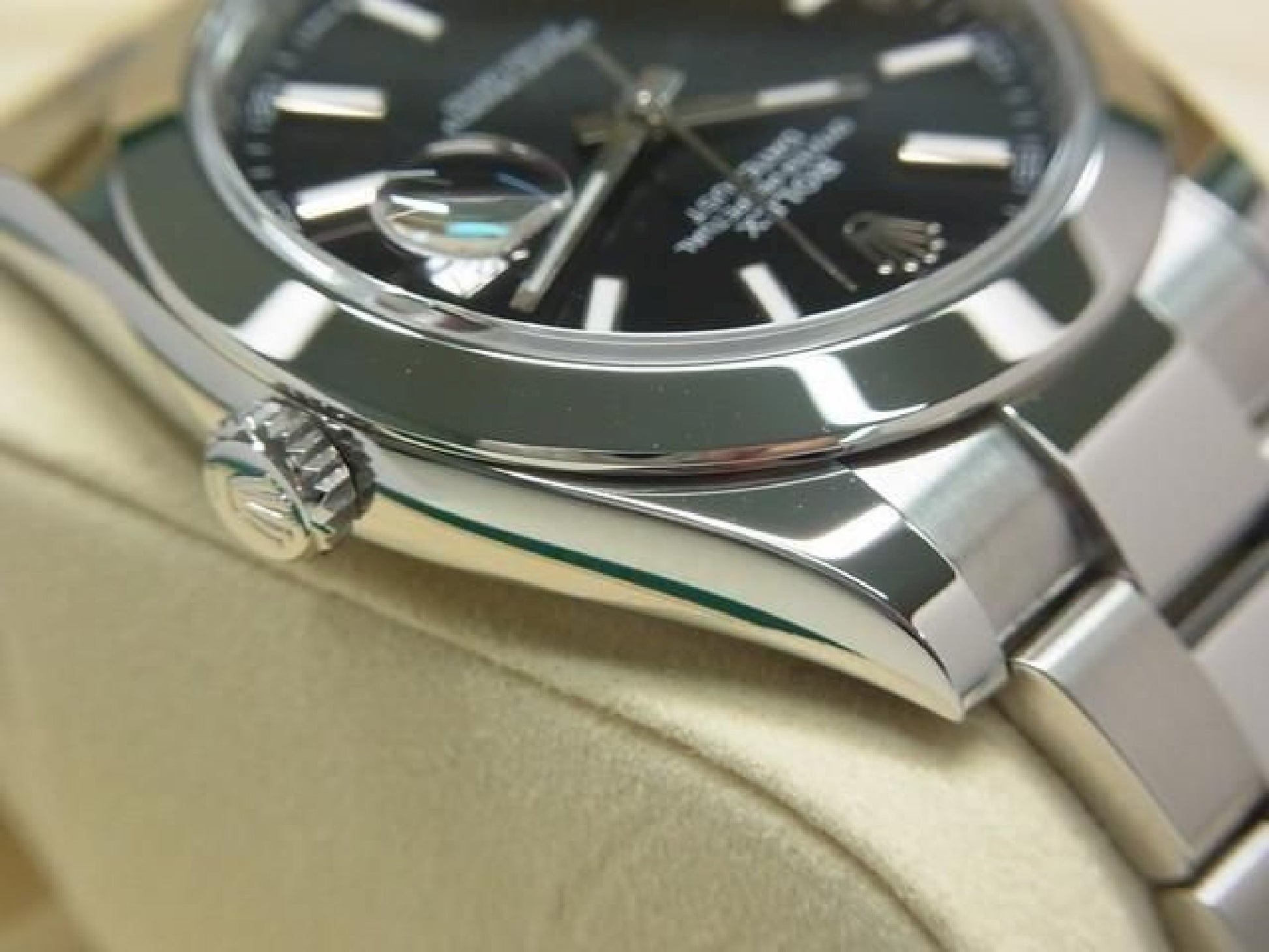ROLEX Datejust 41 leuchtend schwarz 126300 Oyster-Armband Herren 192524486 hannari-shop