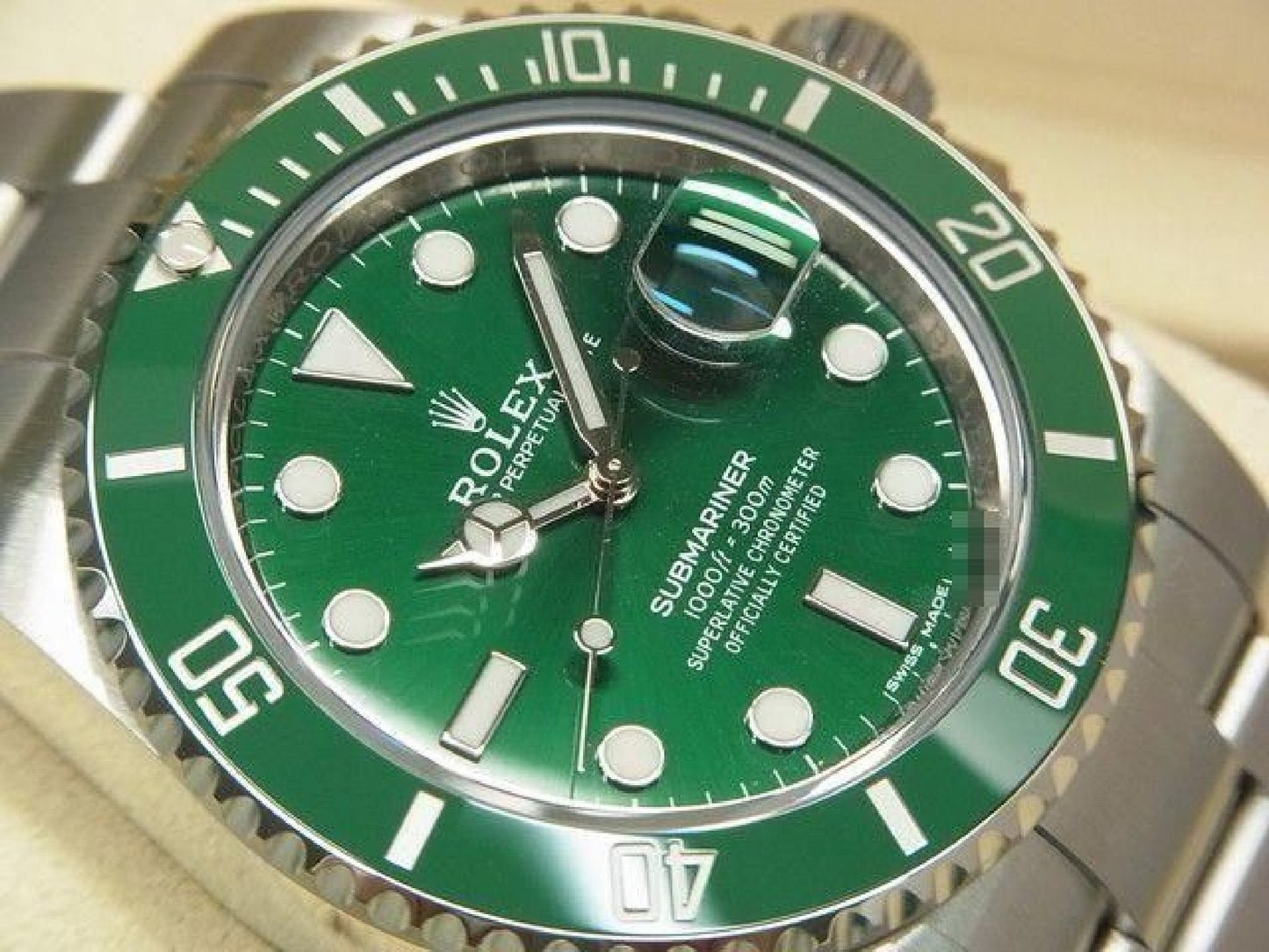 ROLEX Submariner Date Grün 116610LN Originalware Herren 192607071 hannari-shop