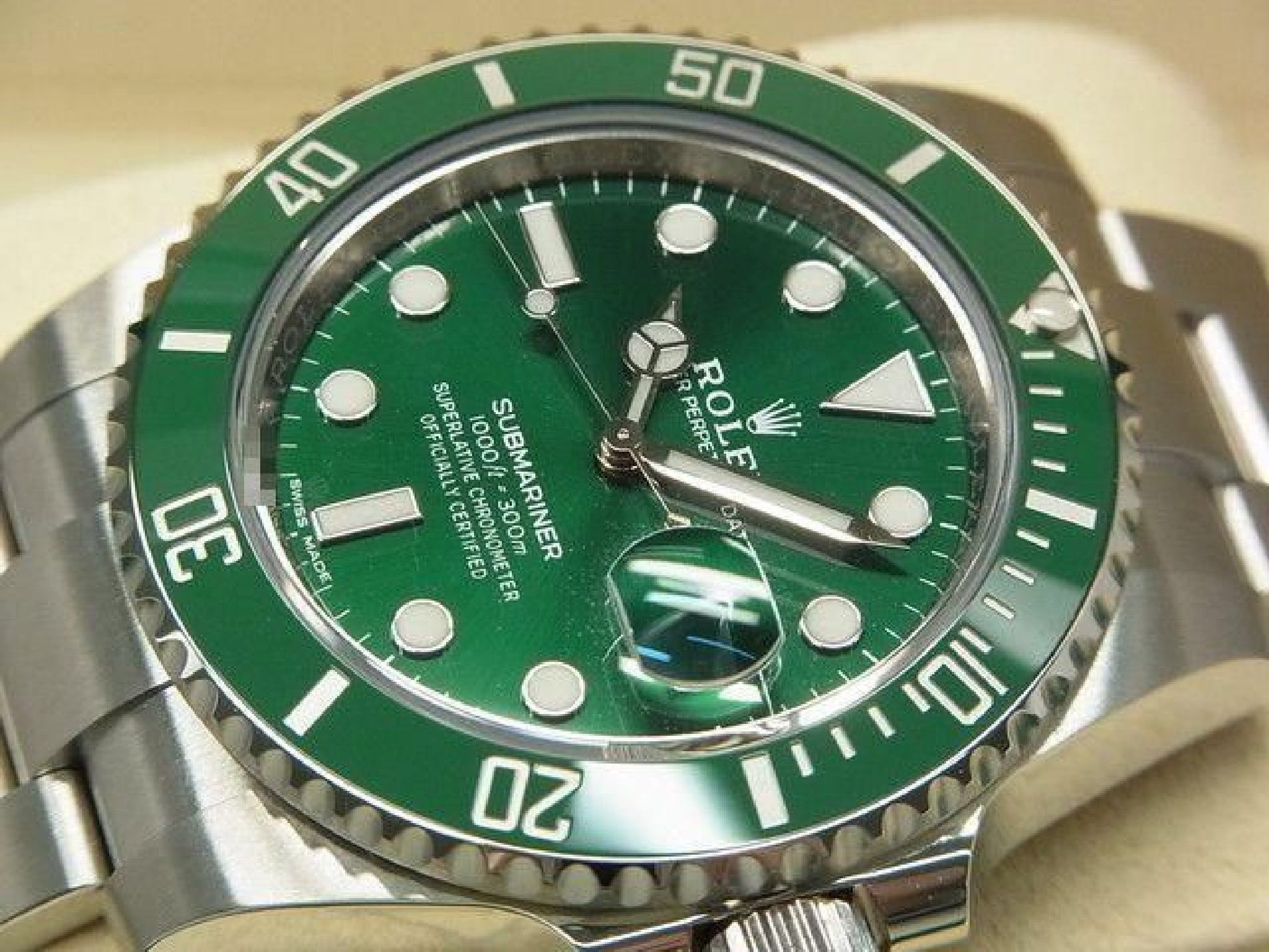 ROLEX Submariner Date Grün 116610LN Originalware Herren 192607071 hannari-shop