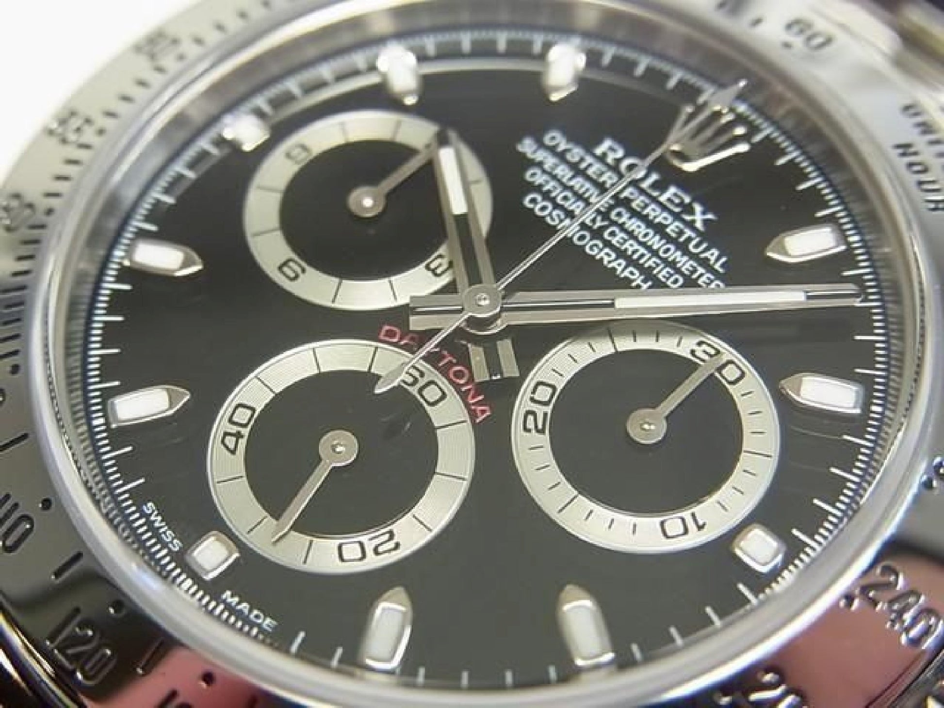 ROLEX Daytona SS schwarz Ref.116520 D-Serie Herren 192607580 hannari-shop
