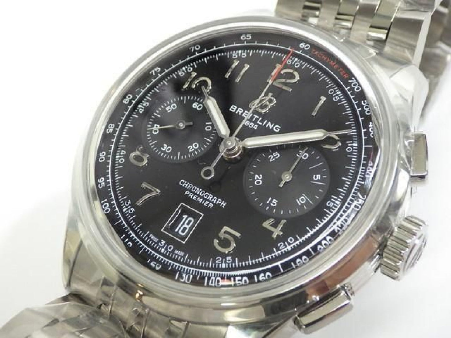 BREITLING Premier B01 Chronograph 42 AB0145221B1A1 Herren 192607770 hannari-shop