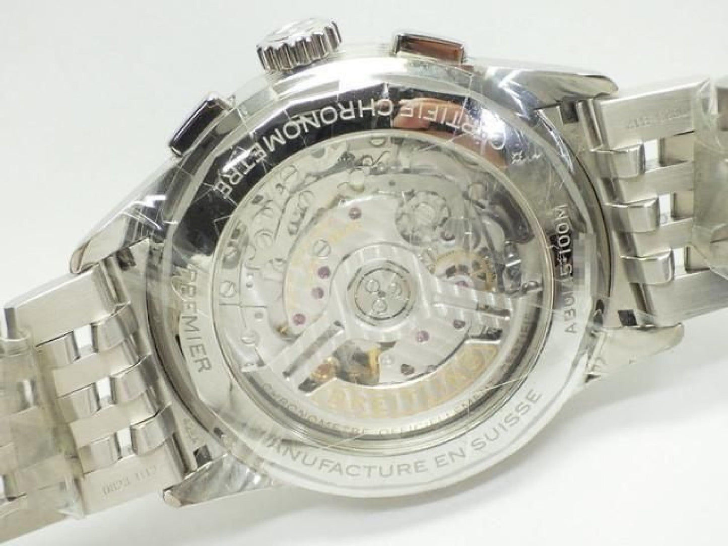 BREITLING Premier B01 Chronograph 42 AB0145221B1A1 Herren 192607770 hannari-shop