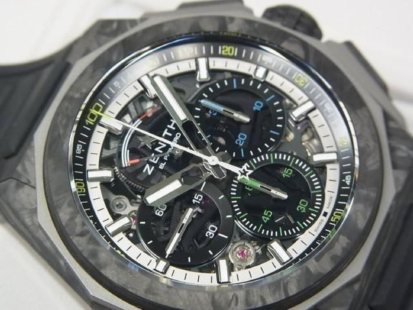 ZENITH Defy extreme Carbon 10.9100.9004/22.I200 Originalware Herren 192616198 hannari-shop