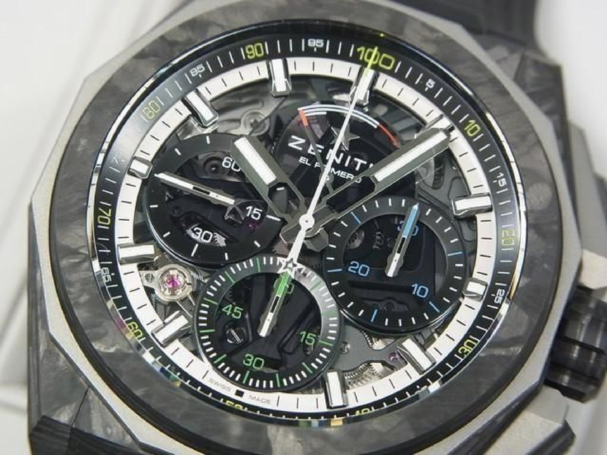ZENITH Defy extreme Carbon 10.9100.9004/22.I200 Originalware Herren 192616198 hannari-shop