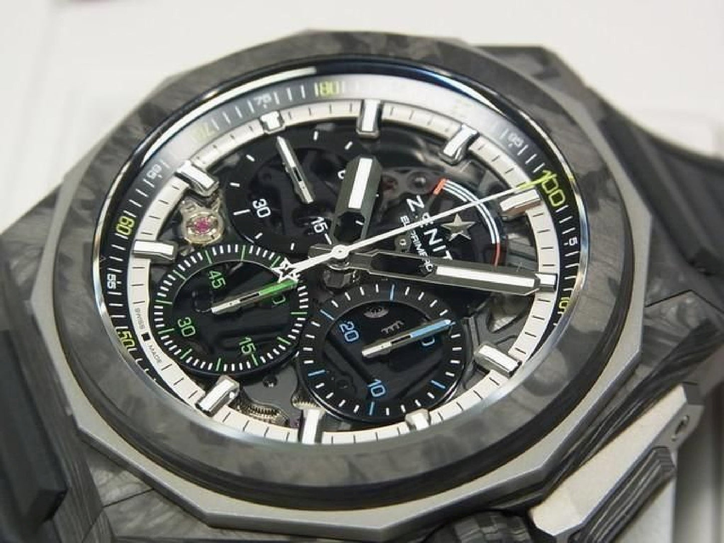 ZENITH Defy extreme Carbon 10.9100.9004/22.I200 Originalware Herren 192616198 hannari-shop