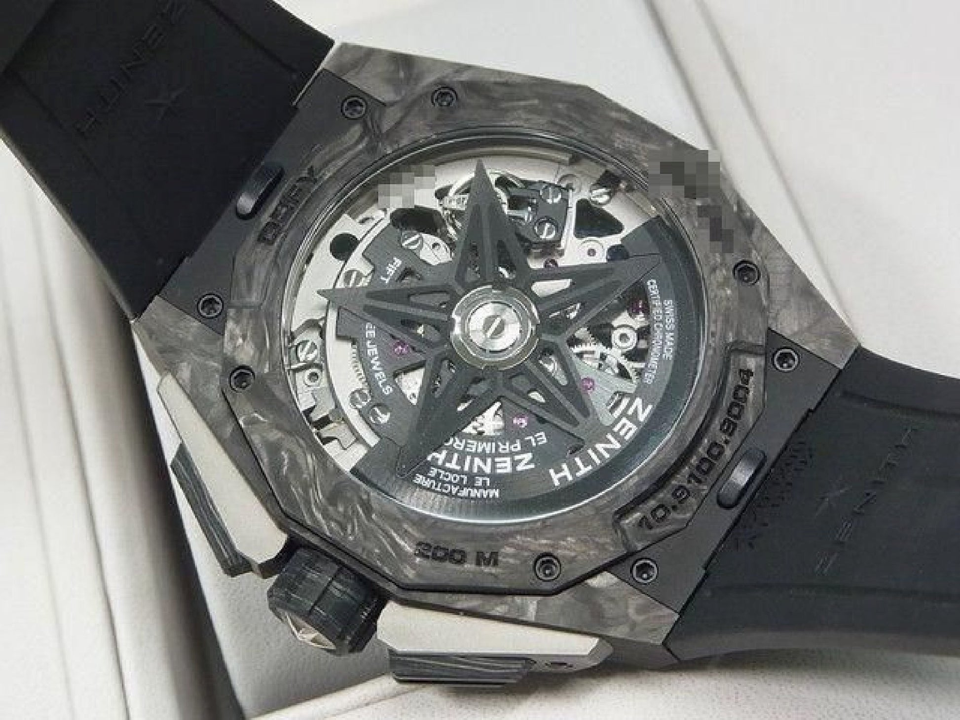 ZENITH Defy extreme Carbon 10.9100.9004/22.I200 Originalware Herren 192616198 hannari-shop