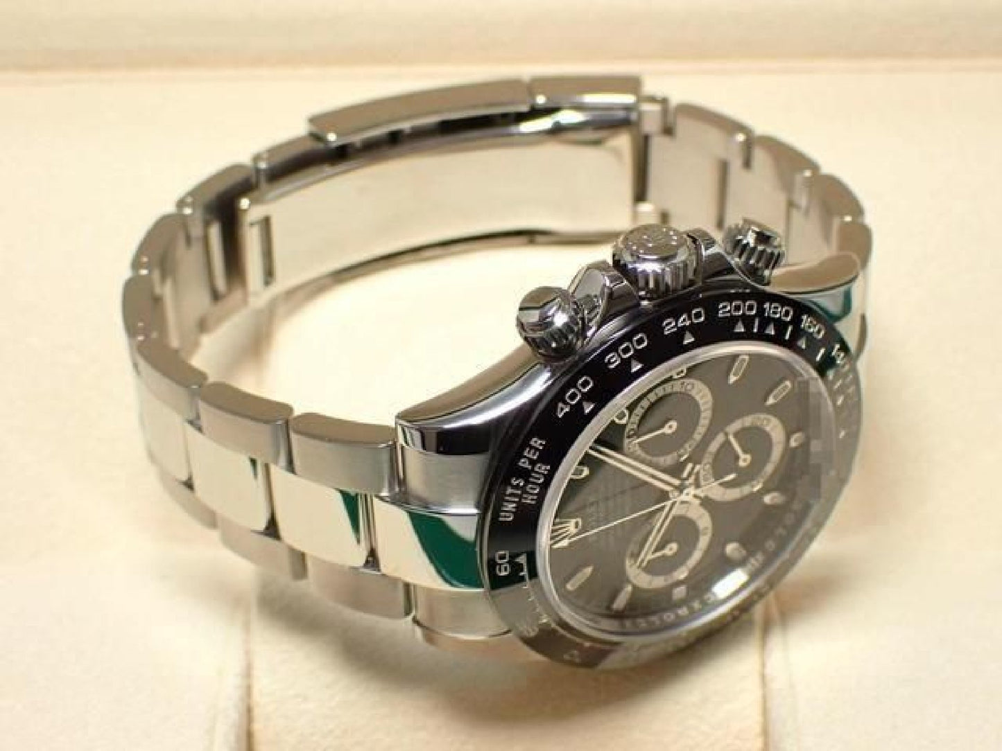 ROLEX Daytona black Dial 116500LN '19 Mens 192619174 hannari-shop