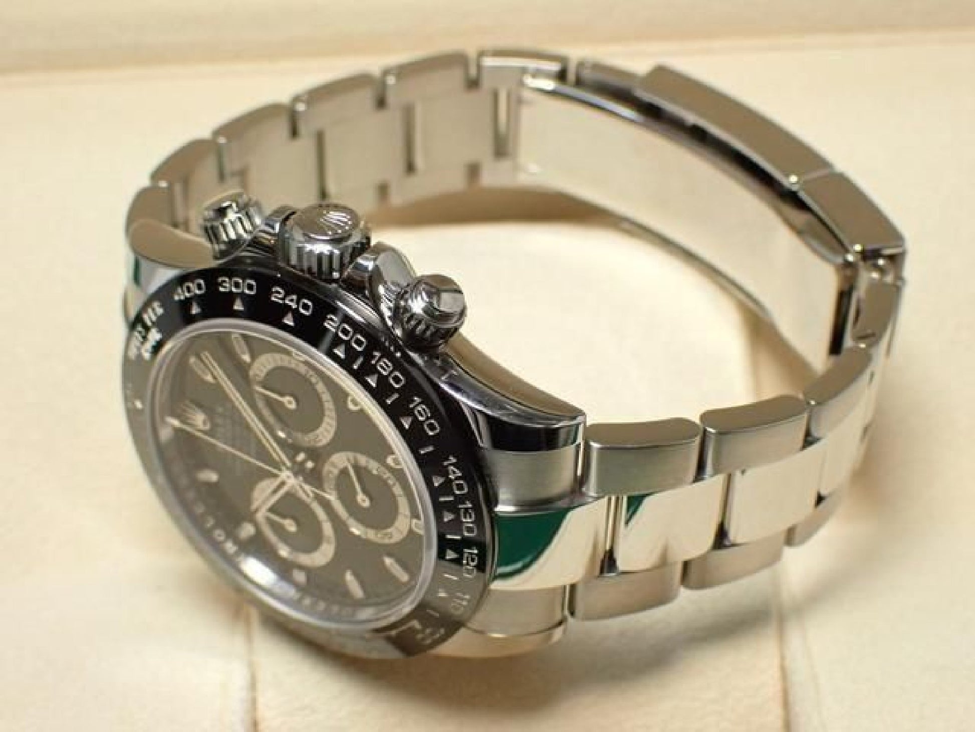 ROLEX Daytona black Dial 116500LN '19 Mens 192619174 hannari-shop