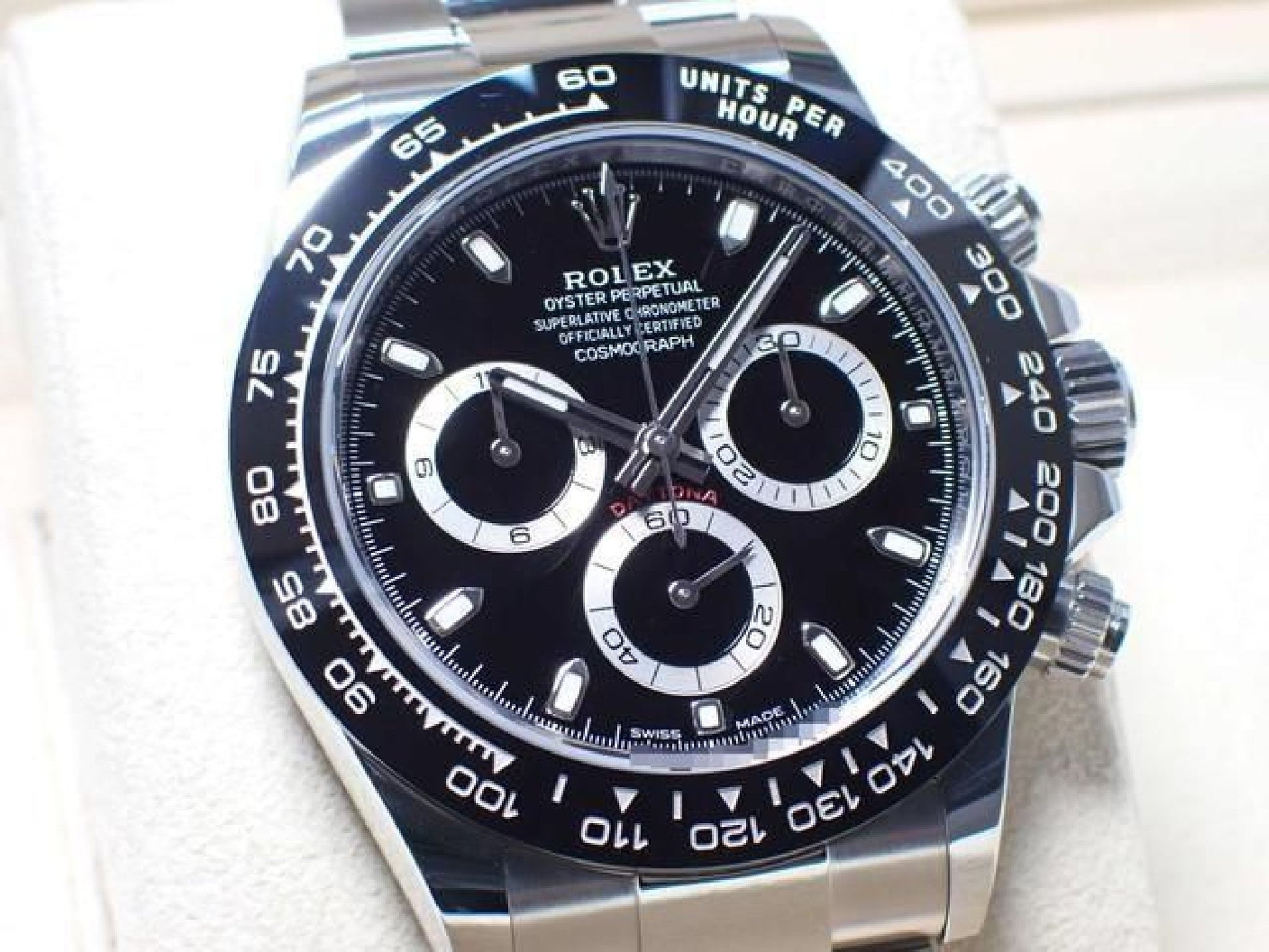 ROLEX Daytona black Dial 116500LN '19 Mens 192619174 hannari-shop