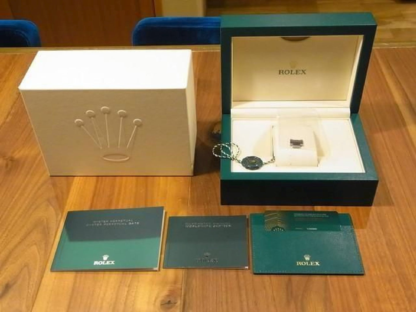 ROLEX Oyster PERPETUAL 36 green 126000 '24 purchased Mens 192632932 hannari-shop