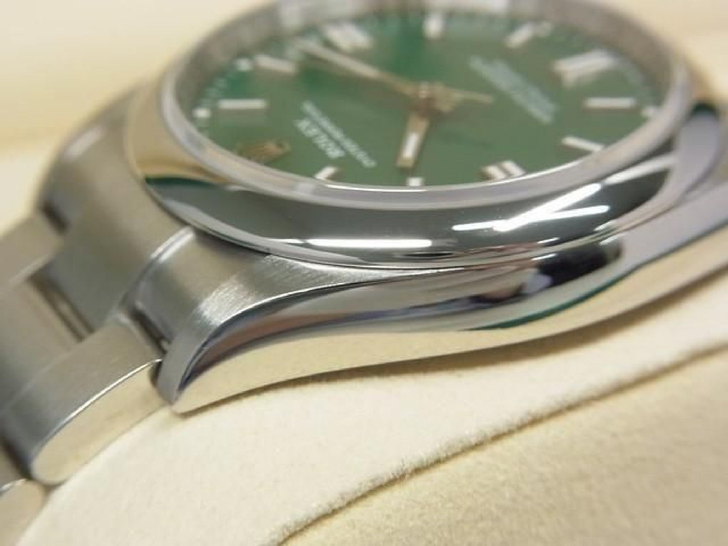 ROLEX Oyster PERPETUAL 36 green 126000 '24 purchased Mens 192632932 hannari-shop