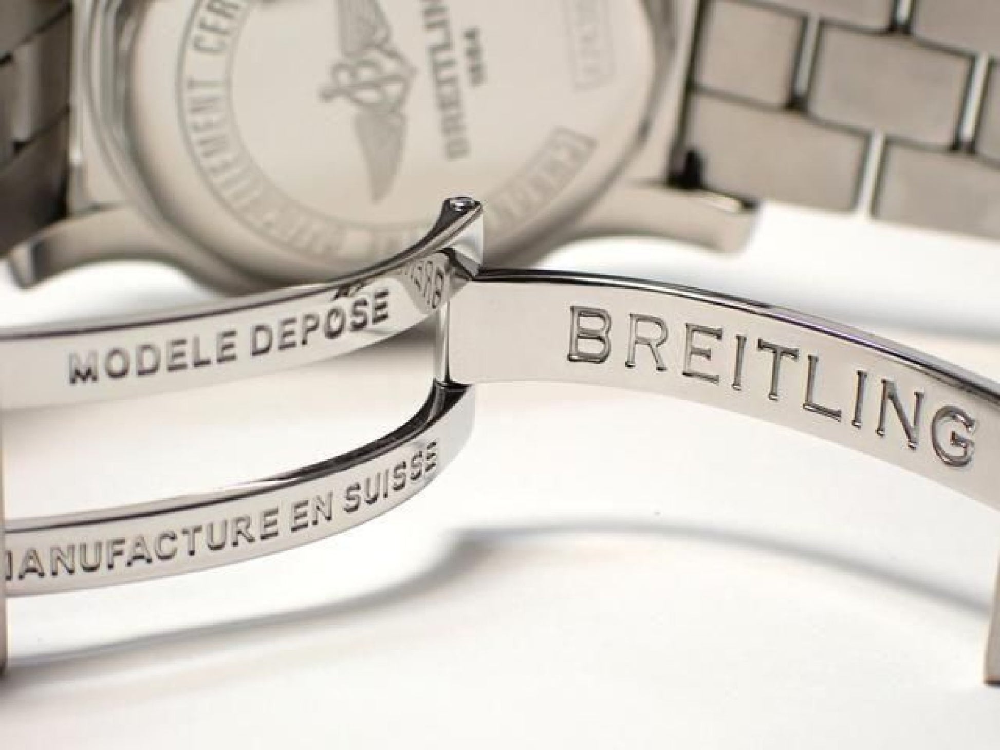 BREITLING Colt44 silver Bracelet quartz Genuine goods '11 Mens 192637145 hannari-shop