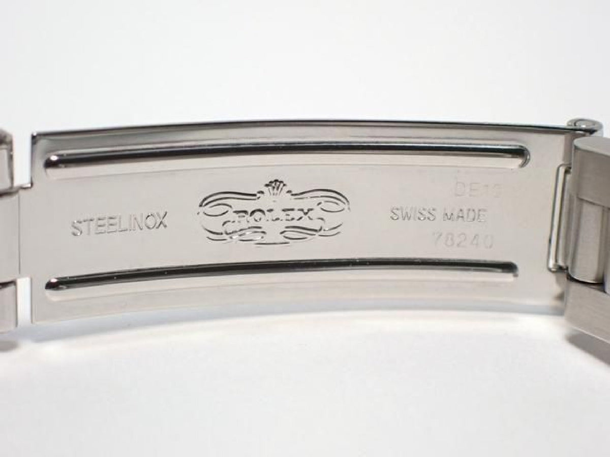 ROLEX Oyster PERPETUAL white Print Roman 76080 K series '02 Mens 192786827 hannari-shop