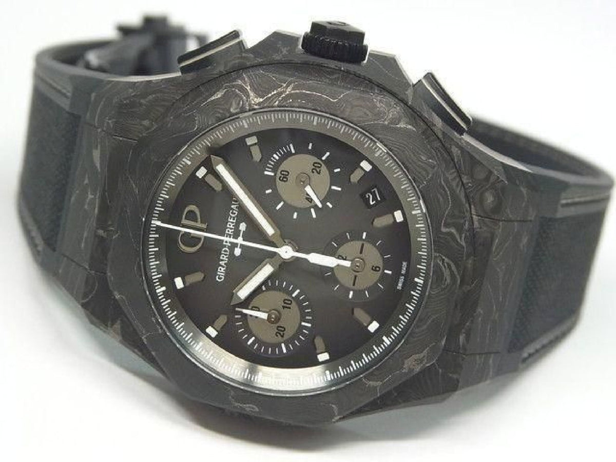 GIRARD PERREGAUX Laureato Absolute Chronograph 8Tech 81060-41-3222-1CX Mens 192788565 hannari-shop