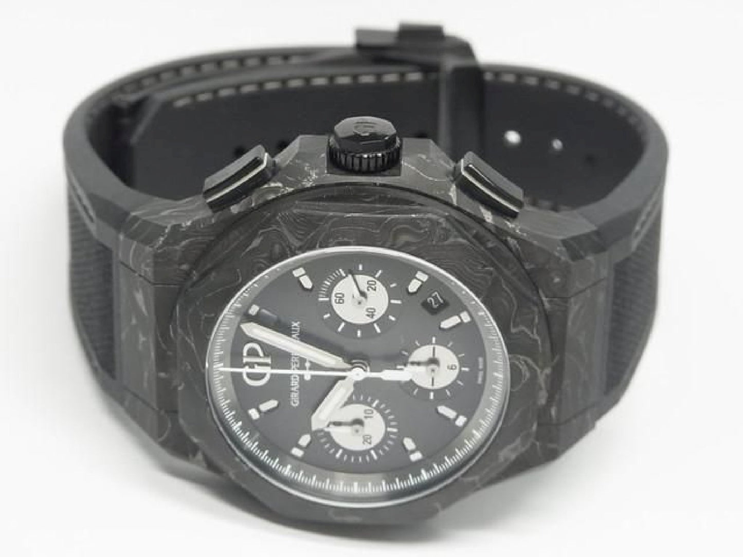 GIRARD PERREGAUX Laureato Absolute Chronograph 8Tech 81060-41-3222-1CX Mens 192788565 hannari-shop