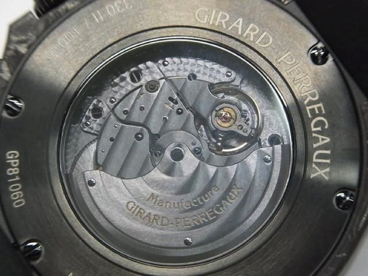 GIRARD PERREGAUX Laureato Absolute Chronograph 8Tech 81060-41-3222-1CX Mens 192788565 hannari-shop
