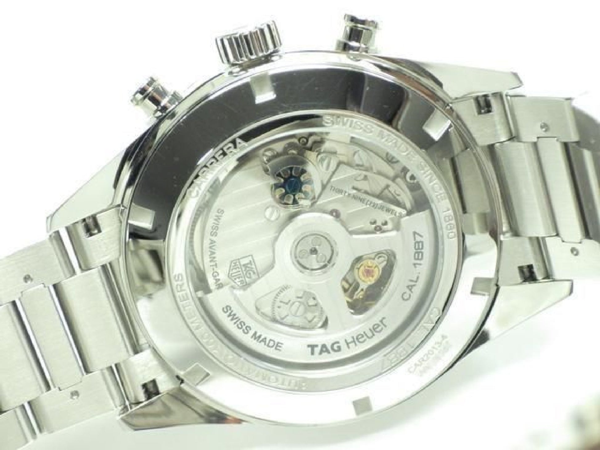 TAG HEUER tag Heuer Carrera Chronograph Calibre1887 43 MM CAR2013.BA0799 Mens 192833032 hannari-shop